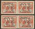 NEDERLAND 1940 Unused Hinged Stamp(s) 2 Combinations 357+359 #281 - Unused Stamps