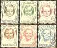 NEDERLAND 1946 Unused Hinged Stamp(s) Princesses 462-467  #363 - Unused Stamps