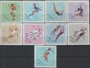 Hungary 1965 Mi# 2153-2161 A ** MNH - Unused Stamps