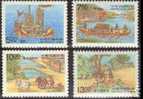 1998 TAIWAN TIANGONGKAIWU SHIP 4V - Unused Stamps
