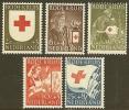 NEDERLAND 1953 MNH Zegel(s) Rode Kruis 615-619  #110 Mint Never Hinged - Neufs