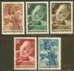 NEDERLAND 1947 OMP Kinder Zegel(s) 495-499 #663 (Mint Hinged) - Neufs