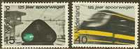 NEDERLAND 1964 OMP Zegels Spoorwegen 824-825 #761 - Unused Stamps