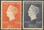 NEDERLAND 1948 OMP Zegel(s) Jubileum 507-508 #376 - Unused Stamps