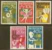 NEDERLAND 1964 OMP Zegels Kind 830-834 #835 - Unused Stamps