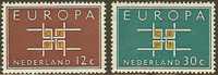 NEDERLAND 1963 MNH Zegel(s) Europa 806-807 #439 - Nuevos
