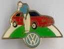 WOLKSWAGEN-GOLF Rouge - Volkswagen