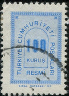 Pays : 489,1 (Turquie : République)  Yvert Et Tellier N° : S   86 (o) - Official Stamps