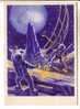 NICE USSR " SPACE " Themes POSTCARD 1962 - SPACE FANTASY " Halloo Earth " - Raumfahrt