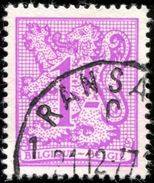 COB 1850 (o) / Yvert Et Tellier N° 1844 (o) Papier Blanc - 1977-1985 Zahl Auf Löwe (Chiffre Sur Lion)