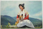 D 2128 - "Greetings From Wales" (Frau Mit Welsh Corgi) - Other & Unclassified