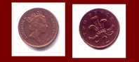 2 PENCE 1986 - 2 Pence & 2 New Pence