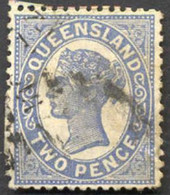 Pays : 398 (Queensland : Colonie Britannique)  Yvert Et Tellier N° :  71 (o) - Gebruikt