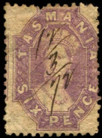 Pays : 461,1 (Tasmanie)  Yvert Et Tellier N° :   19 (A) (o) - Used Stamps