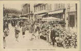 CPA NICE : MARCHE AUX FLEURS - Marchés, Fêtes