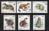 MA246 - POLONIA , RODITORI : SERIE 2758/63  *** - Unused Stamps