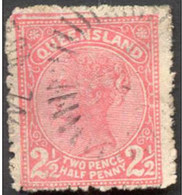 Pays : 398 (Queensland : Colonie Britannique)  Yvert Et Tellier N° :  64 (o) - Gebraucht