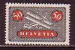 PGL - SWITZERLAND AIRMAIL N°9 * - Used Stamps