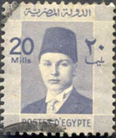 Pays : 160,31 (Egypte : Royaume (Farouk Ier)   Yvert Et Tellier N° :   195 A (o) - Gebruikt