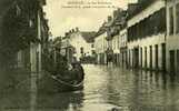 D. 59 . MERVILLE . - La Rue De Béthune ( Souvenirde La Grande Inondation De 1894 ) - Merville