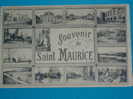 94)--souvenir De Saint-maurice---tres Belle Carte - Saint Mande