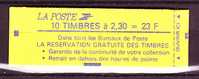 France; Carnet   N° 2614 C3 - 10 Timbres  - 2,30 Rouge  Briat. Conf. N° 9 - Altri & Non Classificati