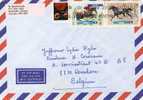 4166   1 LETTRE CANANDA - Hippisme