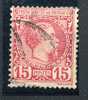 MONACO  5   Ø         15c Rose Oblitéré - Used Stamps