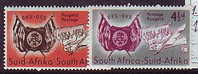 165 South Africa: OFS OVS  1854-1954 YT199/200 - Briefmarken