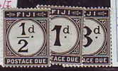 177 Fiji: Postage Due Segnatasse YT6,7,8 - Fiji (1970-...)