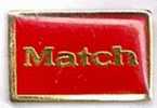 Match . Le Logo - BD