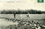 Camp De SISSONNE   -   Infanterie Au Tir         (la Carte A Voyagé En 1909) - Sissonne