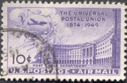 Pays : 174,1 (Etats-Unis)   Yvert Et Tellier N° : Aé   41 (o) - 2a. 1941-1960 Usati