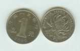 CHINA ---1 YUEN COIN----2000----NEW DESIGN - Chine