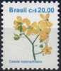 BRESIL BRASIL Poste 1963 ** MNH Flore Brésilienne : Cassia Macranthera Fleur Flower Blume - Oblitérés