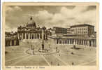 ROMA - Piazza E Basilica Di S. Pietro - San Pietro