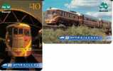 AUSTRALIA $15  SET OF 2  BEAUTIFUL THE GULFLANDER  TRAINS TRAIN  MINT IN FOLDER   2500  ISSUED  ONLY !! SPECIAL PRICE !! - Australië