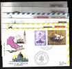 BOL A08 - VATICANO , VIAGGI PAPALI A VENEZIA E UDINE : 6 FDC - Briefe U. Dokumente