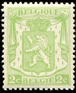 COB  418 A (**)  / Yvert Et Tellier N° : 418 A (**) - 1935-1949 Klein Staatswapen