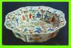 CHINA - POLYCHROME PLATE - CARD NEVER BEEN USE - - Antiek