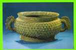 CHINA - BRONZE KUEL ( FOOD CONTAINER ) - CARD NEVER BEEN USE - - Objetos De Arte