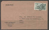 255 - INDIA , LETTERA BOOK-POST. NO TIMBRO D'ARRIVO - Covers & Documents