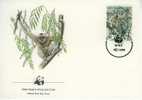W0449 Gibbon Concolor Hylobates Viet Nam 1987 FDC Premier Jour WWF - Mono