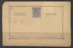 440 - SPAGNA , INTERO POSTALE NUOVO. DIFETTOSO - 1850-1931