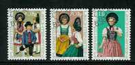 Liechtenstein - 1977 - Y&T N° 625 à 627 - Cachet 1er Jour - Used Stamps