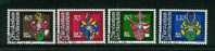 Liechtenstein - 1980 - Y&T N° 684 à 687 - Cachet 1er Jour - Used Stamps