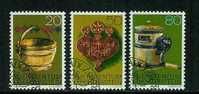 Liechtenstein - 1980 - Y&T N° 688 à 690 - Cachet 1er Jour - Oblitérés