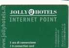 ITALIE CARTE INTERNET JOLLY HOTELS INTERNET POINT RARE MAGNETIQUE - To Identify