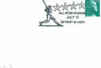 BASE BALL OBLITERATION TEMPORAIRE USA 2005 DETROIT ALL STAR STATION - Honkbal