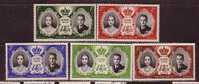 Q5318 - MONACO Yv N°473/77 * - Unused Stamps